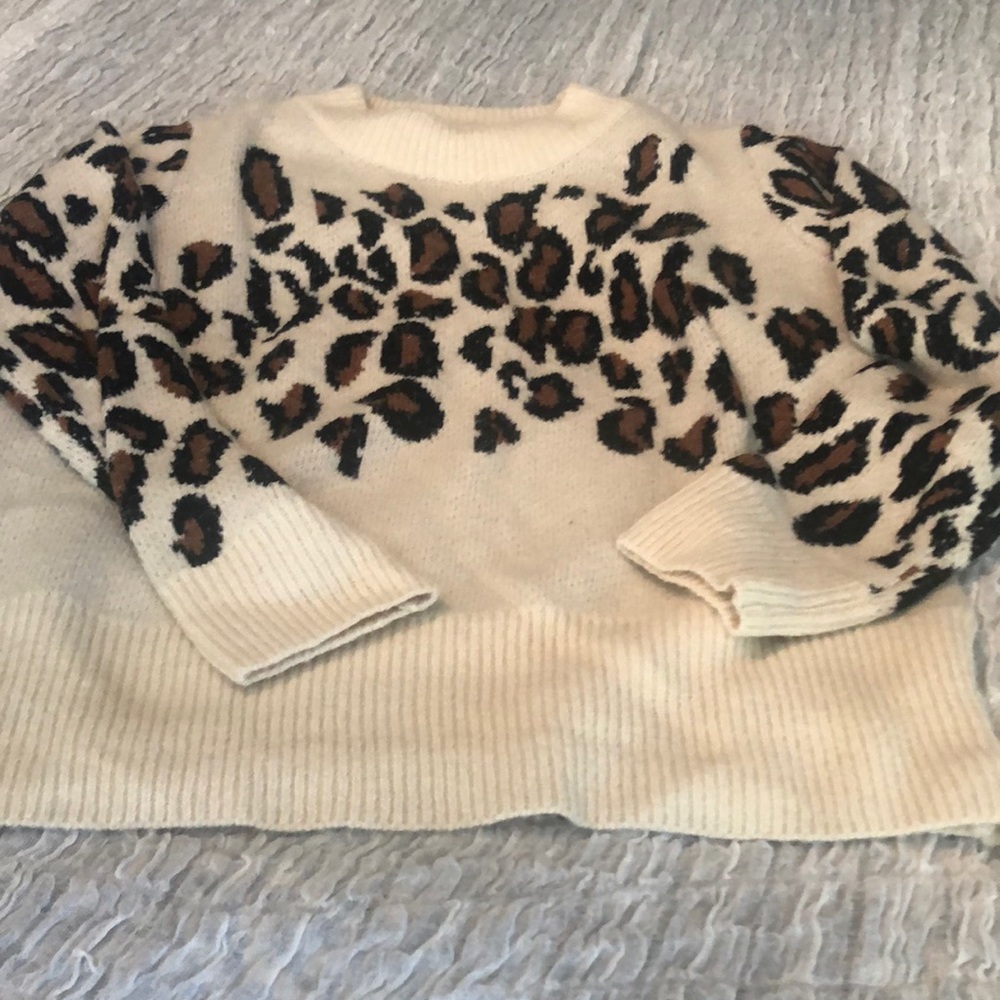 Final price🙏🏻Lulu sidonio animal print sweater